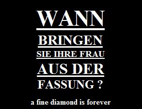 Diamant Fassung Frau