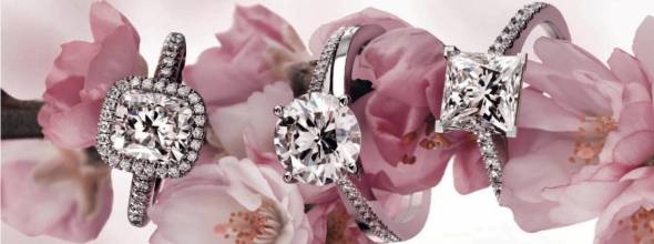 Diamant Ringe Blumen
