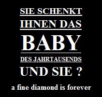 Diamant Baby Jahrhun