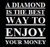 Diamant Slogan enjoy