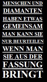 Diamant Slogan Menschen Diamanten Fassung