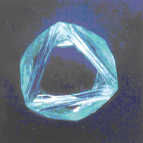 Diamond Rough Glassy